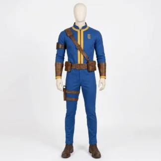 Fallout Vault Suit Costume – Blue Wasteland Gamer Outfit